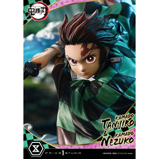 Prime 1 Studio - KAMADO TANJIRO & KAMADO NEZUKO - Demon Slayer: Kimetsu no Yaiba Concept Masterline Serie 1/6