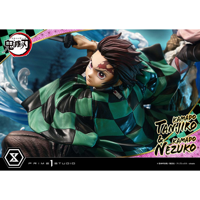 Prime 1 Studio - KAMADO TANJIRO & KAMADO NEZUKO - Demon Slayer: Kimetsu no Yaiba Concept Masterline Serie 1/6