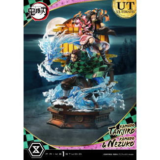 Prime 1 Studio - KAMADO TANJIRO & KAMADO NEZUKO Ultimate Bonus Version - Demon Slayer: Kimetsu no Yaiba Concept Masterline Serie
