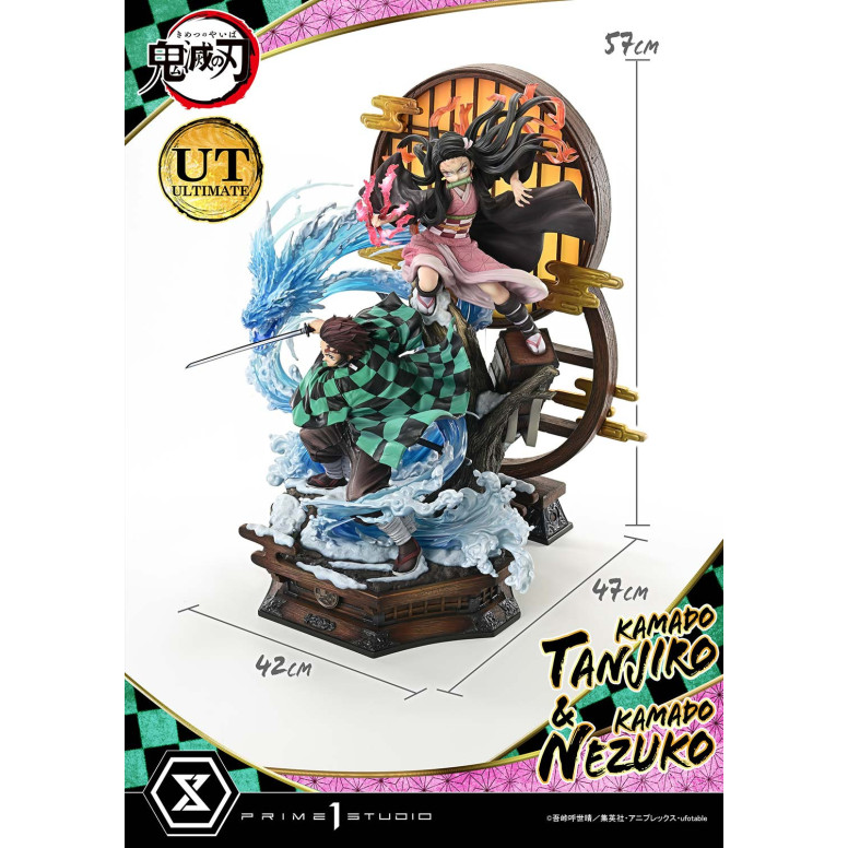 Prime 1 Studio - KAMADO TANJIRO & KAMADO NEZUKO Ultimate Bonus Version - Demon Slayer: Kimetsu no Yaiba Concept Masterline Serie