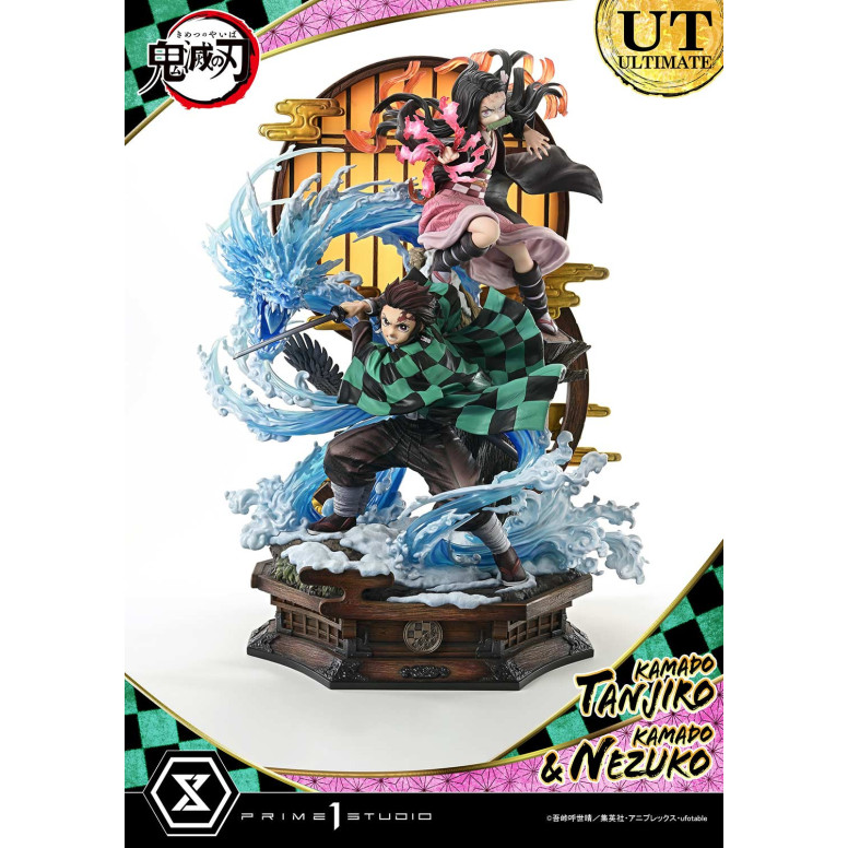 Prime 1 Studio - KAMADO TANJIRO & KAMADO NEZUKO Ultimate Bonus Version - Demon Slayer: Kimetsu no Yaiba Concept Masterline Serie