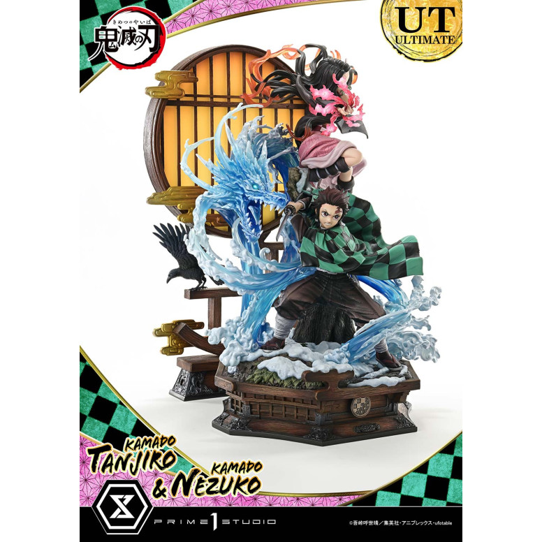 Prime 1 Studio - KAMADO TANJIRO & KAMADO NEZUKO Ultimate Bonus Version - Demon Slayer: Kimetsu no Yaiba Concept Masterline Serie
