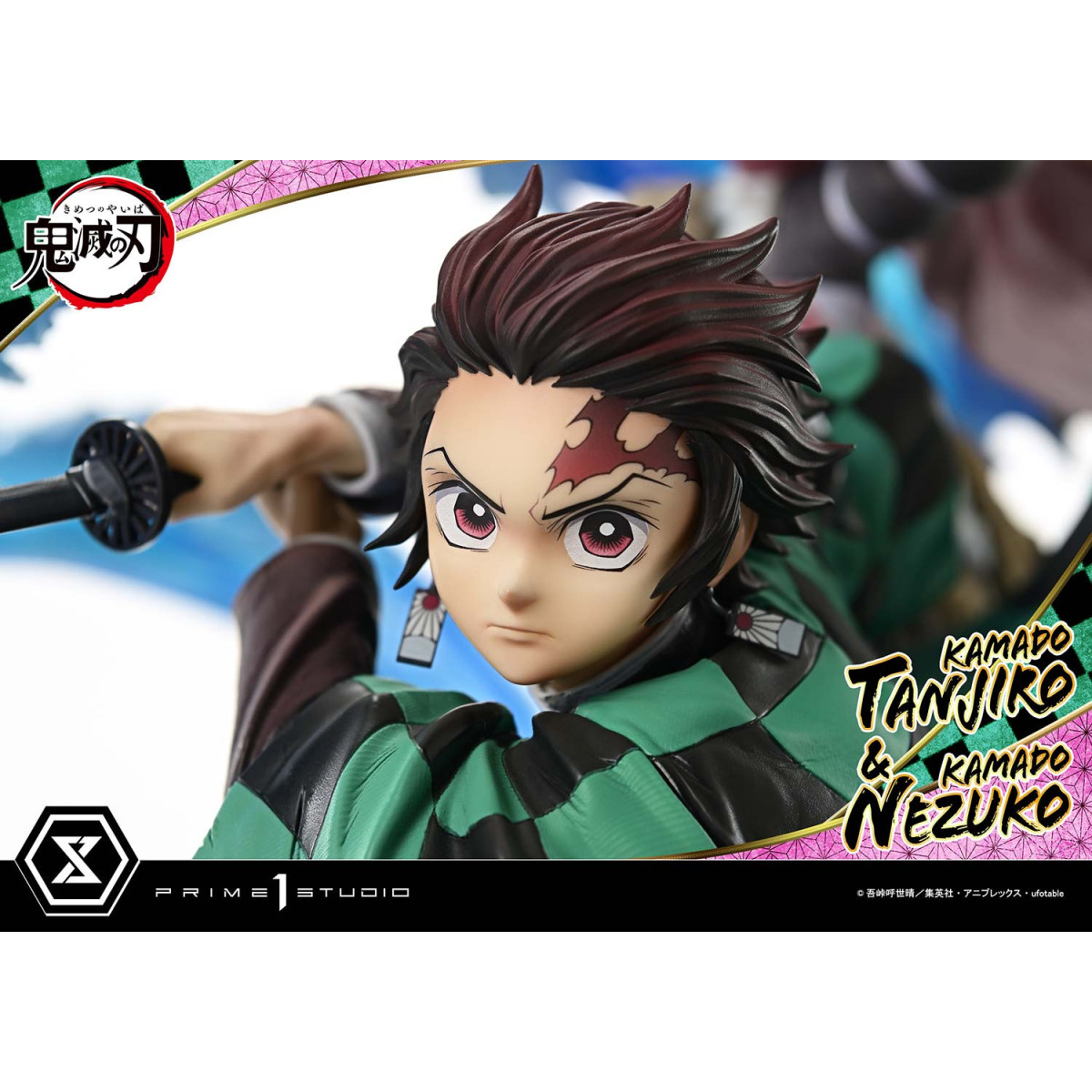Prime 1 Studio - KAMADO TANJIRO & KAMADO NEZUKO Ultimate Bonus Version - Demon Slayer: Kimetsu no Yaiba Concept Masterline Serie
