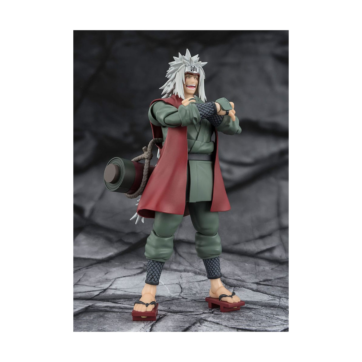 Bandai Tamashii - Maestro Saggio Eroico della Foglia Nascosta Jiraiya (Set Modalità Saggio) - SH Figuarts SHF