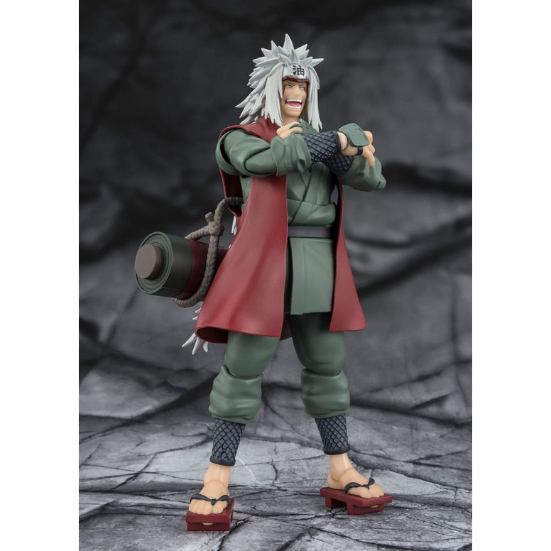 Bandai Tamashii - Maestro Saggio Eroico della Foglia Nascosta Jiraiya (Set Modalità Saggio) - SH Figuarts SHF