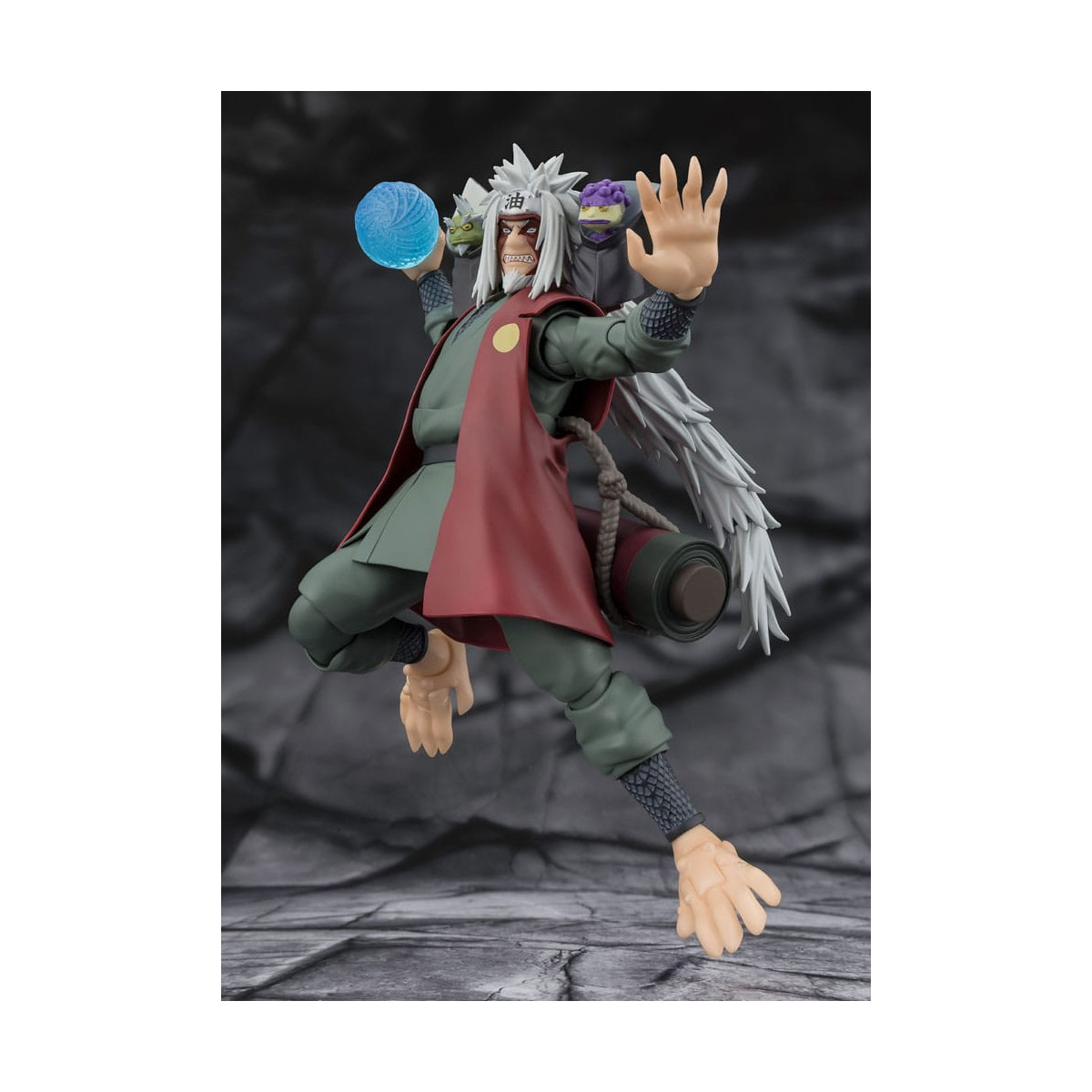 Bandai Tamashii - Maestro Saggio Eroico della Foglia Nascosta Jiraiya (Set Modalità Saggio) - SH Figuarts SHF