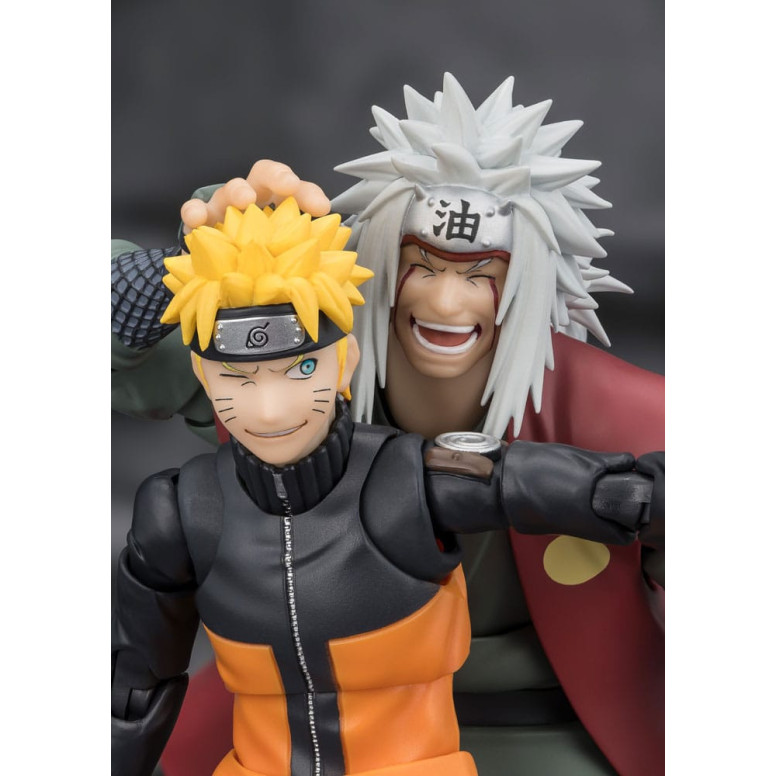 Bandai Tamashii - Maestro Saggio Eroico della Foglia Nascosta Jiraiya (Set Modalità Saggio) - SH Figuarts SHF