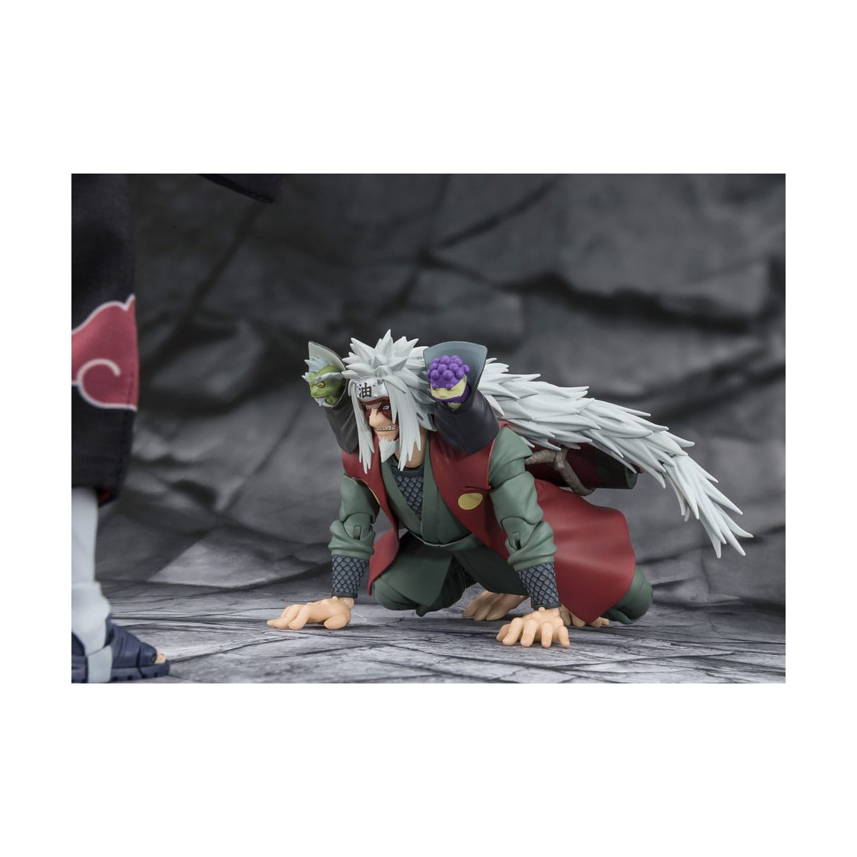 Bandai Tamashii - Maestro Saggio Eroico della Foglia Nascosta Jiraiya (Set Modalità Saggio) - SH Figuarts SHF