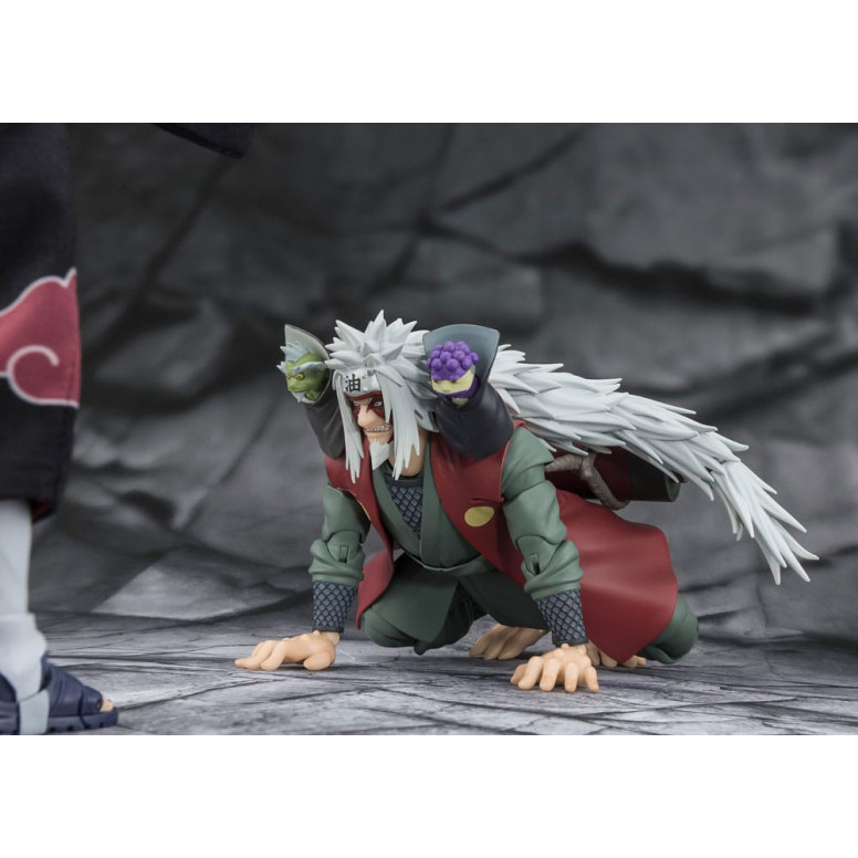 Bandai Tamashii - Maestro Saggio Eroico della Foglia Nascosta Jiraiya (Set Modalità Saggio) - SH Figuarts SHF