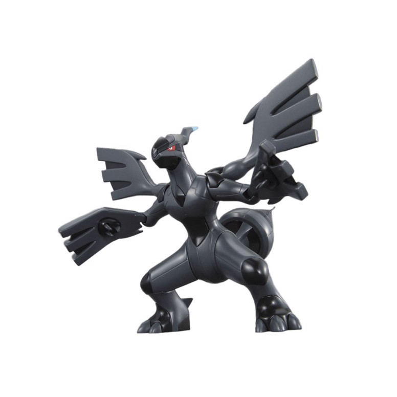 Bandai - Pokepla 14 - ZEKROM Model Kit Pokémon - Pokémon Serie Select Zekromu