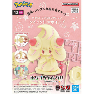 Bandai - Pokepla Quick 12 - Kit modellismo ALCREMIE CHARMILLY Pokémon