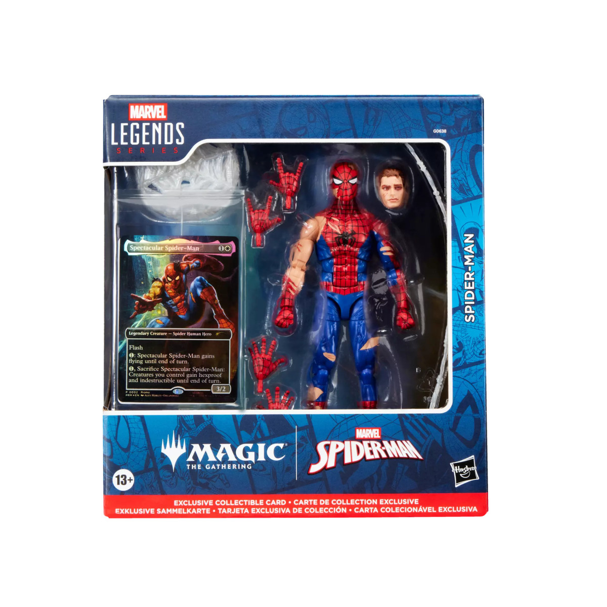 Marvel Legends - Magic: The Gathering Battaglia Danneggiata Uomo Ragno