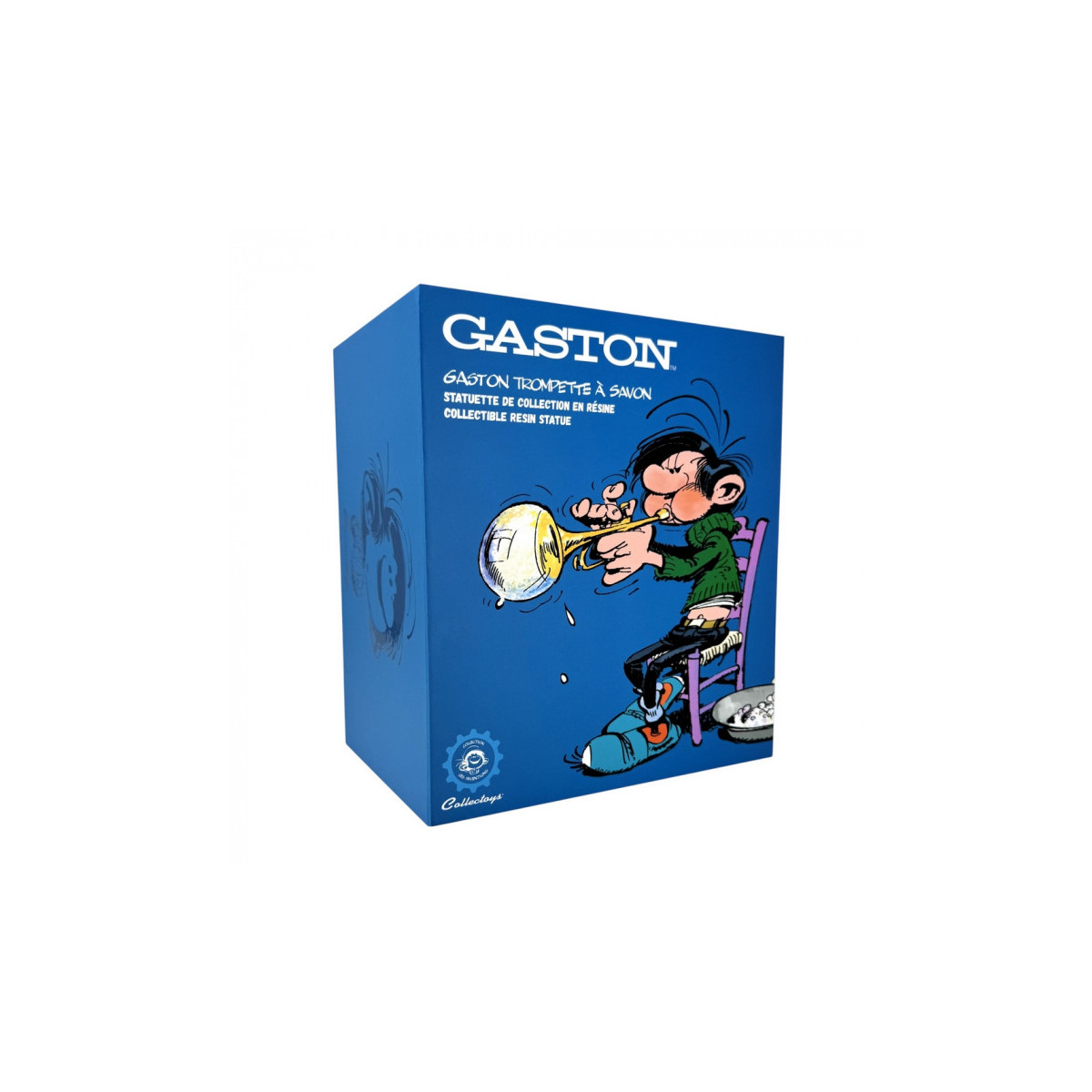 Plastoy Gaston Lagaffe - Gaston Lagaffe tromba a bolle di sapone
