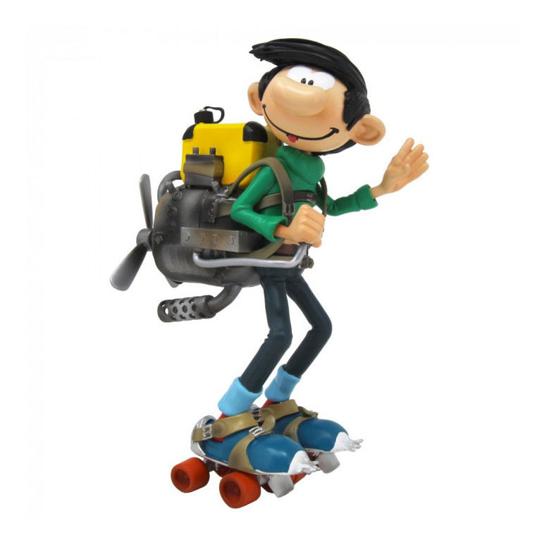 Plastoy Gaston Lagaffe - Gaston Lagaffe motore su pattini a rotelle