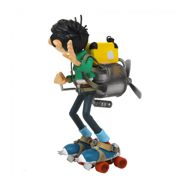 Plastoy Gaston Lagaffe - Gaston Lagaffe motore su pattini a rotelle