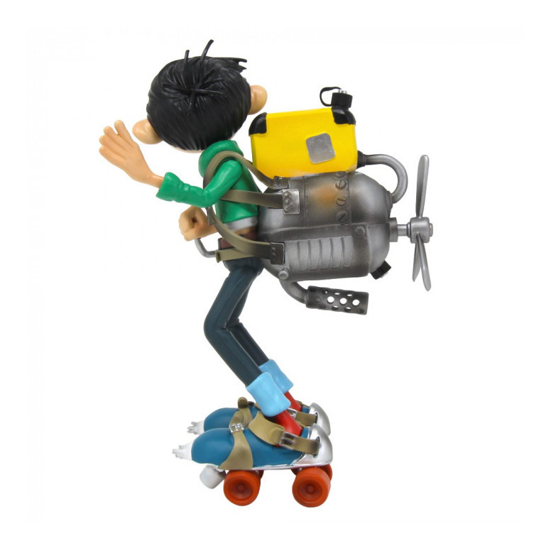 Plastoy Gaston Lagaffe - Gaston Lagaffe motore su pattini a rotelle
