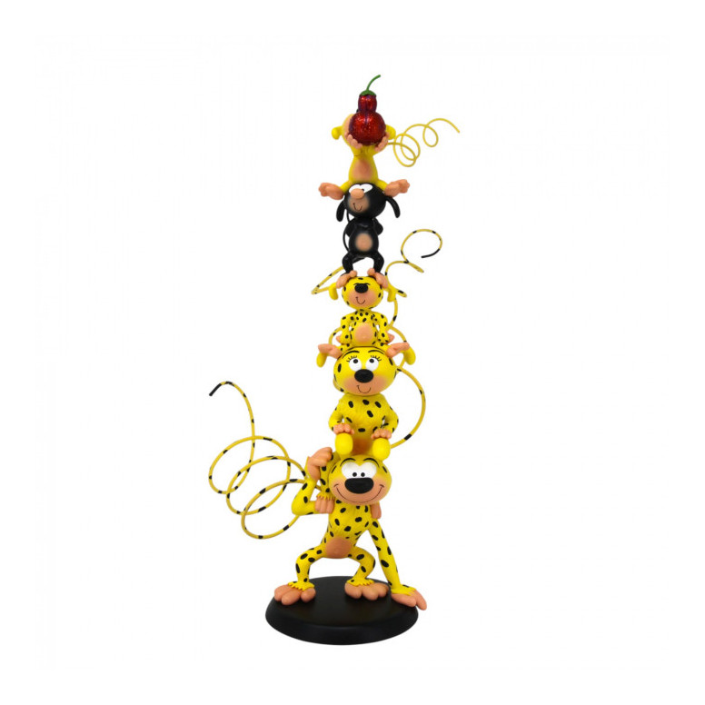 Plastoy - Collectoys Il Marsupilami e la figura d'azione del Piranha