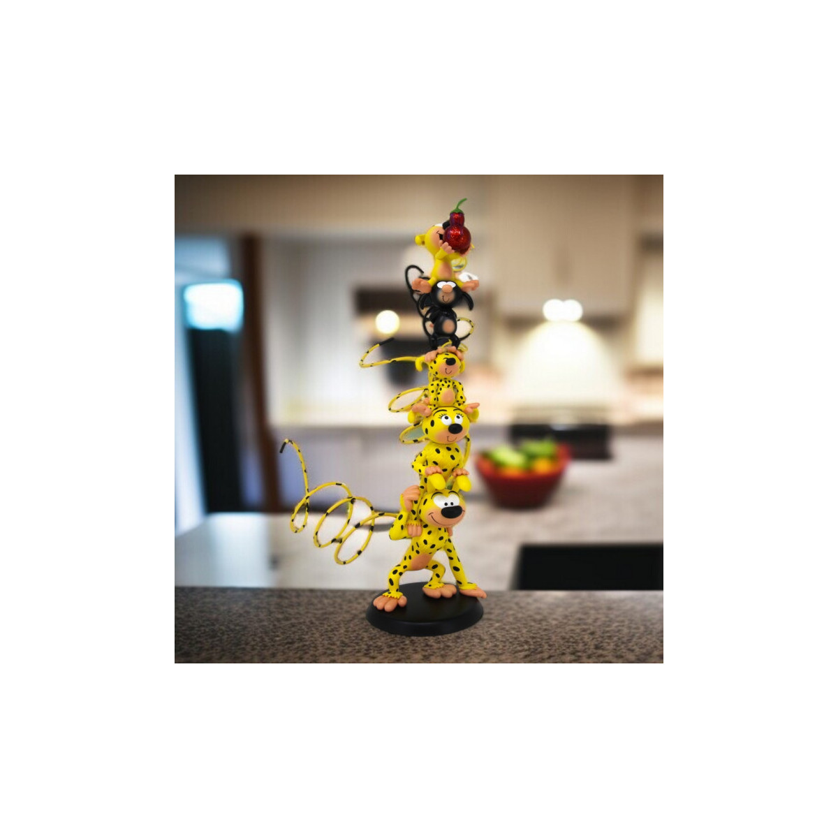 Plastoy - Collectoys Il Marsupilami e la figura d'azione del Piranha