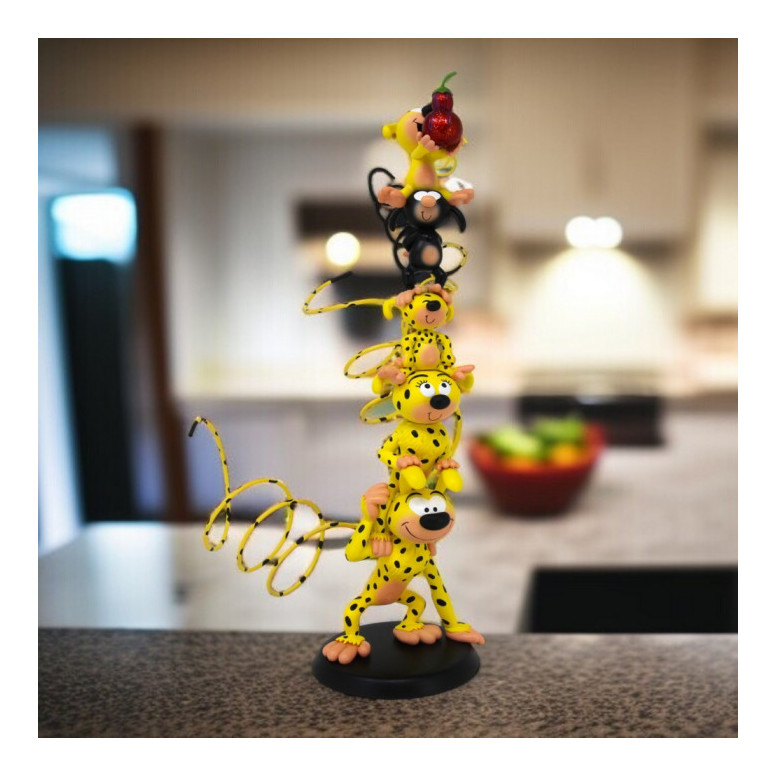 Plastoy - Collectoys Il Marsupilami e la figura d'azione del Piranha
