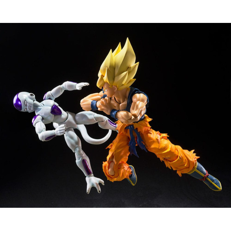 Bandai Tamashii - Dragon Ball Z - Super Saiyan Son Goku (Combattente della rabbia) - SHF SHFiguarts
