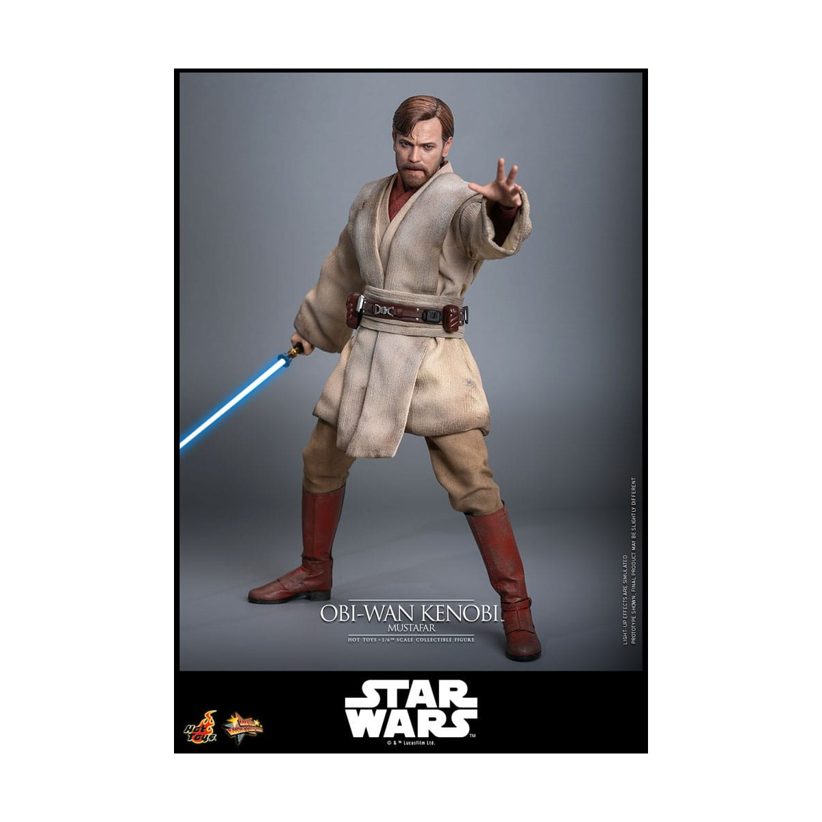 Hot toys Star Wars: Obi-Wan Kenobi (Mustafar) 1/6 - Episodio III: La vendetta dei Sith