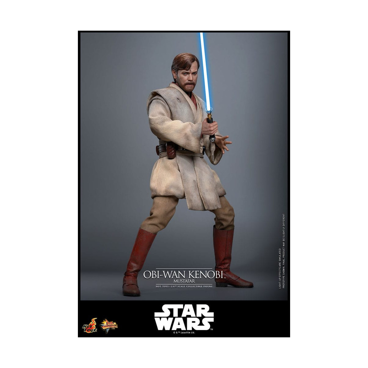 Hot toys Star Wars: Obi-Wan Kenobi (Mustafar) 1/6 - Episodio III: La vendetta dei Sith
