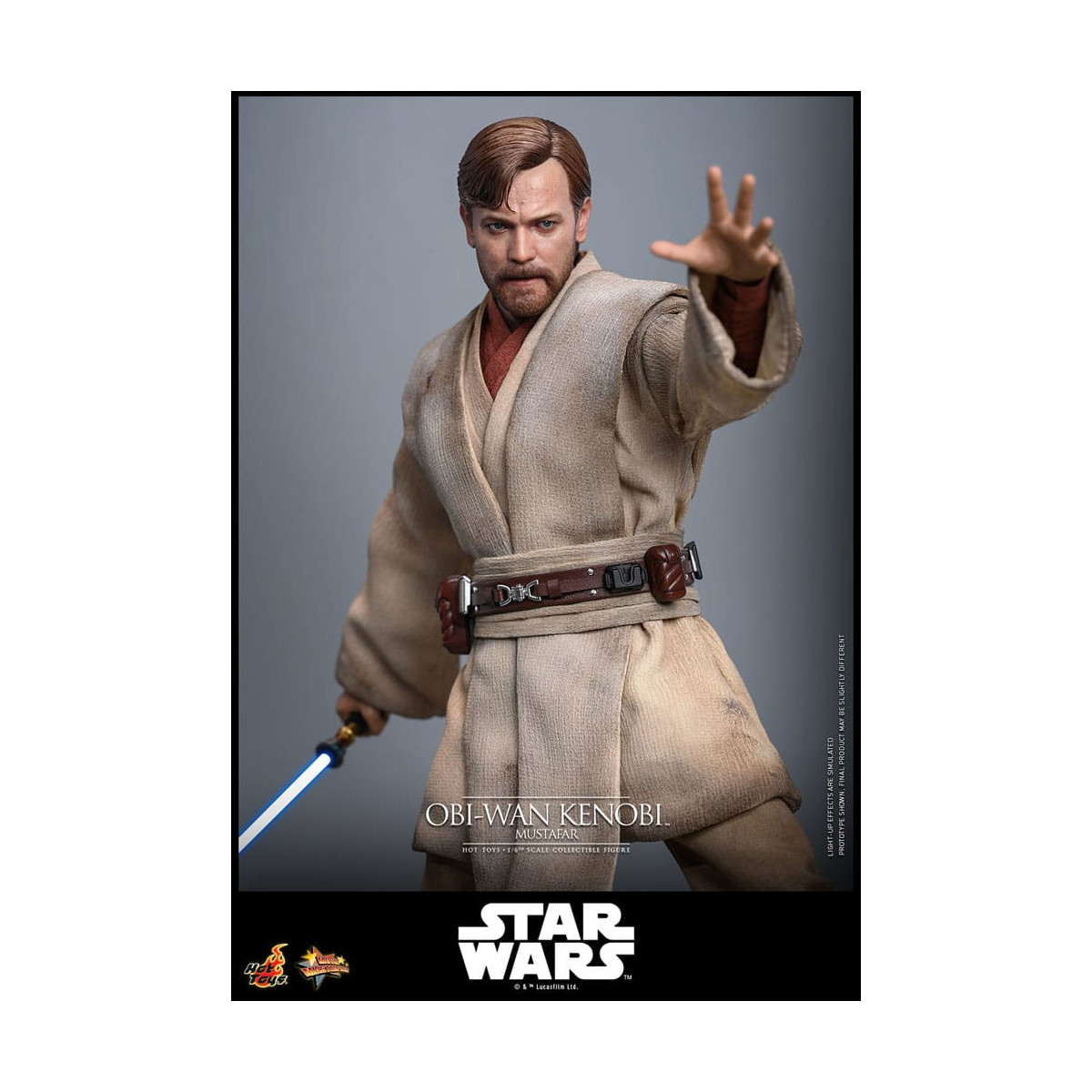 Hot toys Star Wars: Obi-Wan Kenobi (Mustafar) 1/6 - Episodio III: La vendetta dei Sith