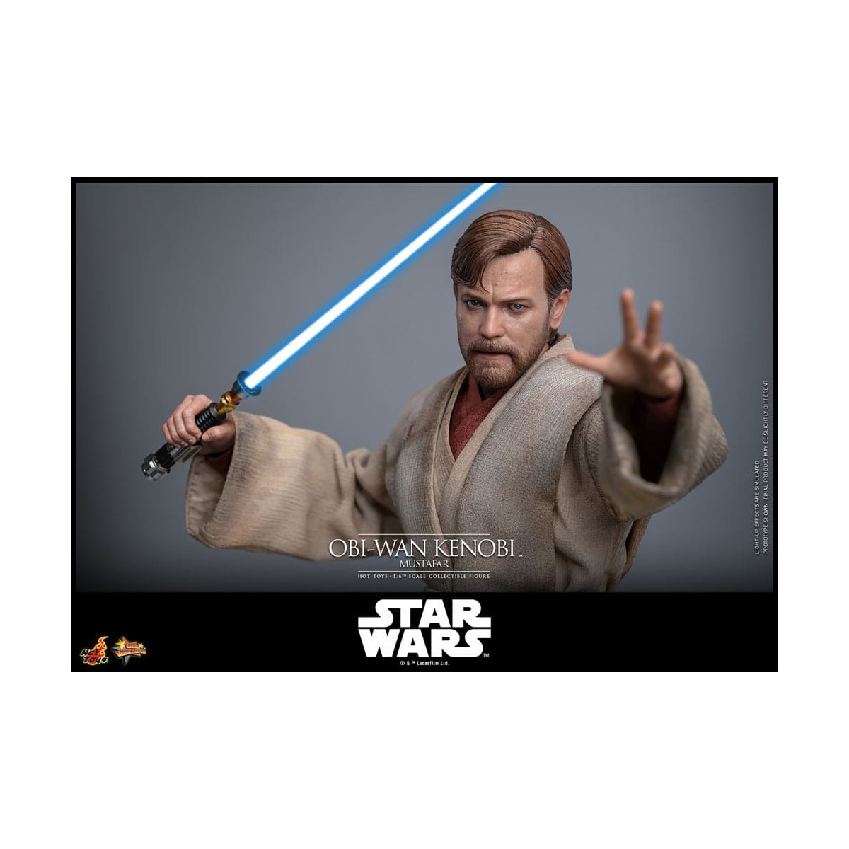 Hot toys Star Wars: Obi-Wan Kenobi (Mustafar) 1/6 - Episodio III: La vendetta dei Sith