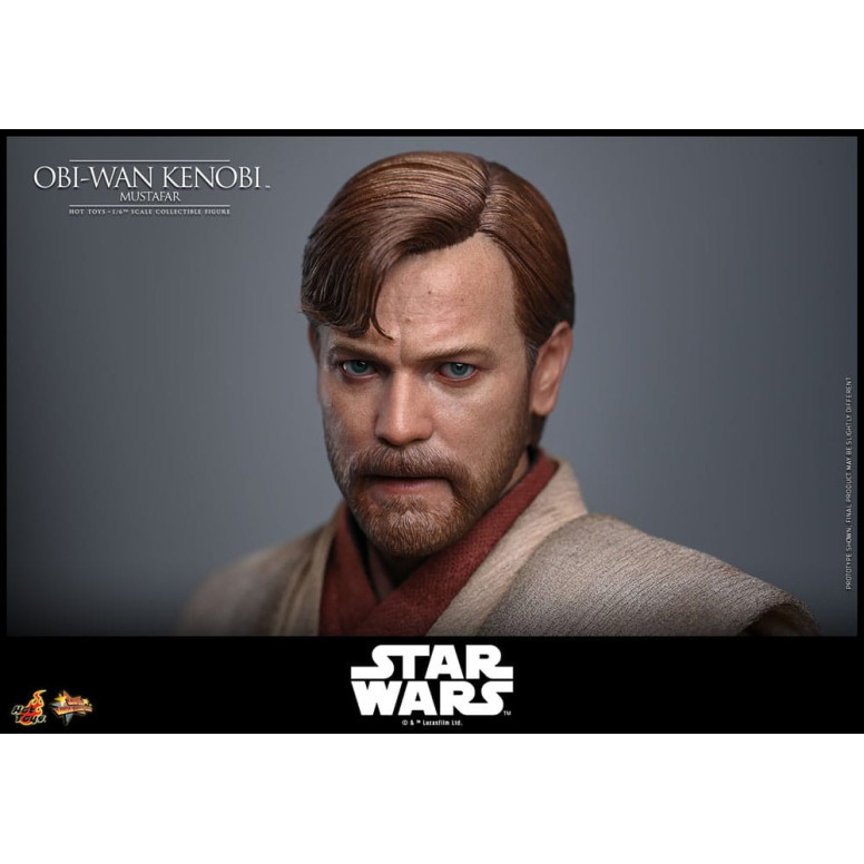 Hot toys Star Wars: Obi-Wan Kenobi (Mustafar) 1/6 - Episodio III: La vendetta dei Sith