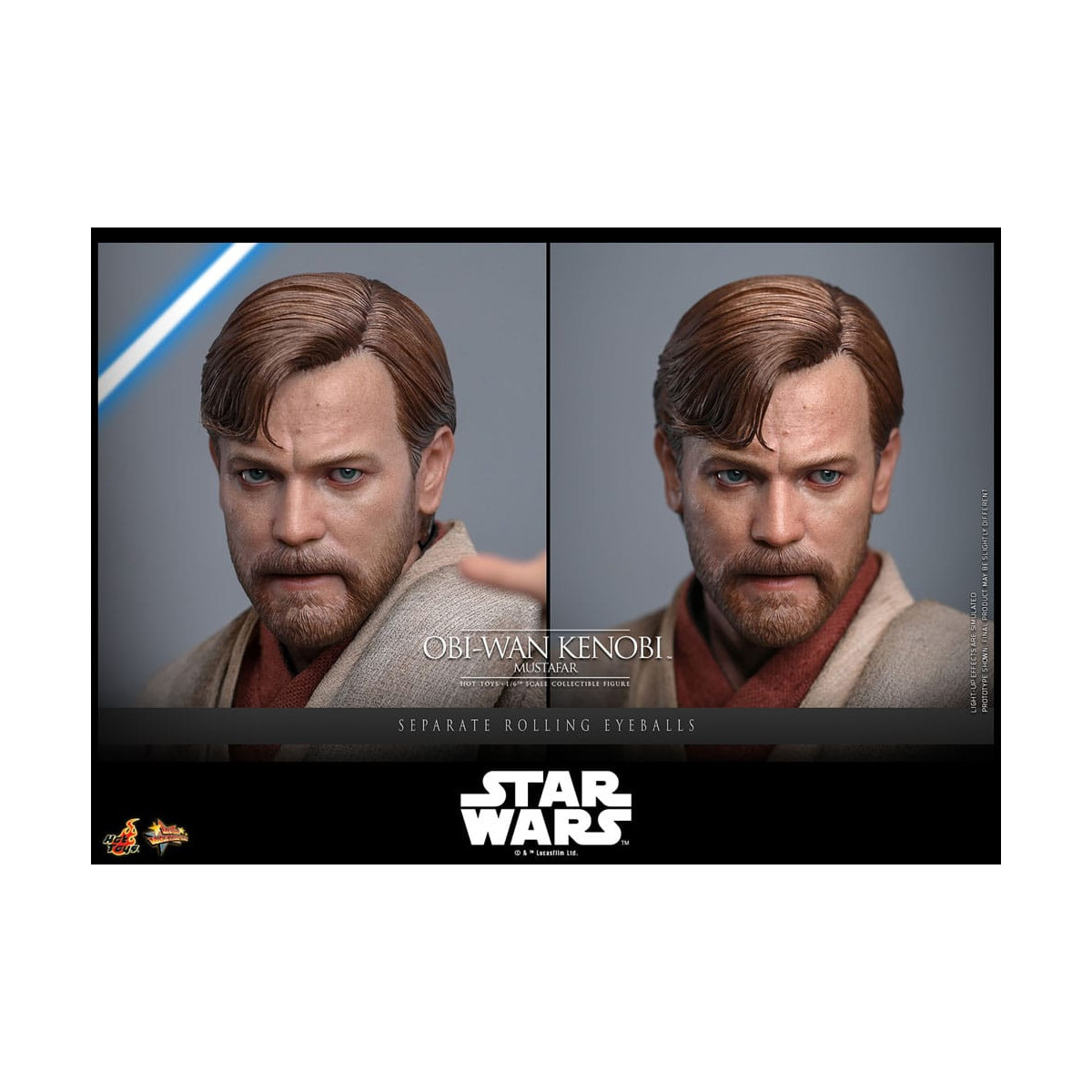 Hot toys Star Wars: Obi-Wan Kenobi (Mustafar) 1/6 - Episodio III: La vendetta dei Sith