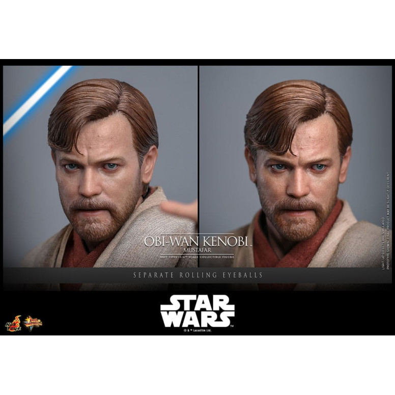 Hot toys Star Wars: Obi-Wan Kenobi (Mustafar) 1/6 - Episodio III: La vendetta dei Sith