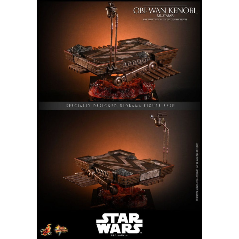 Hot toys Star Wars: Obi-Wan Kenobi (Mustafar) 1/6 - Episodio III: La vendetta dei Sith