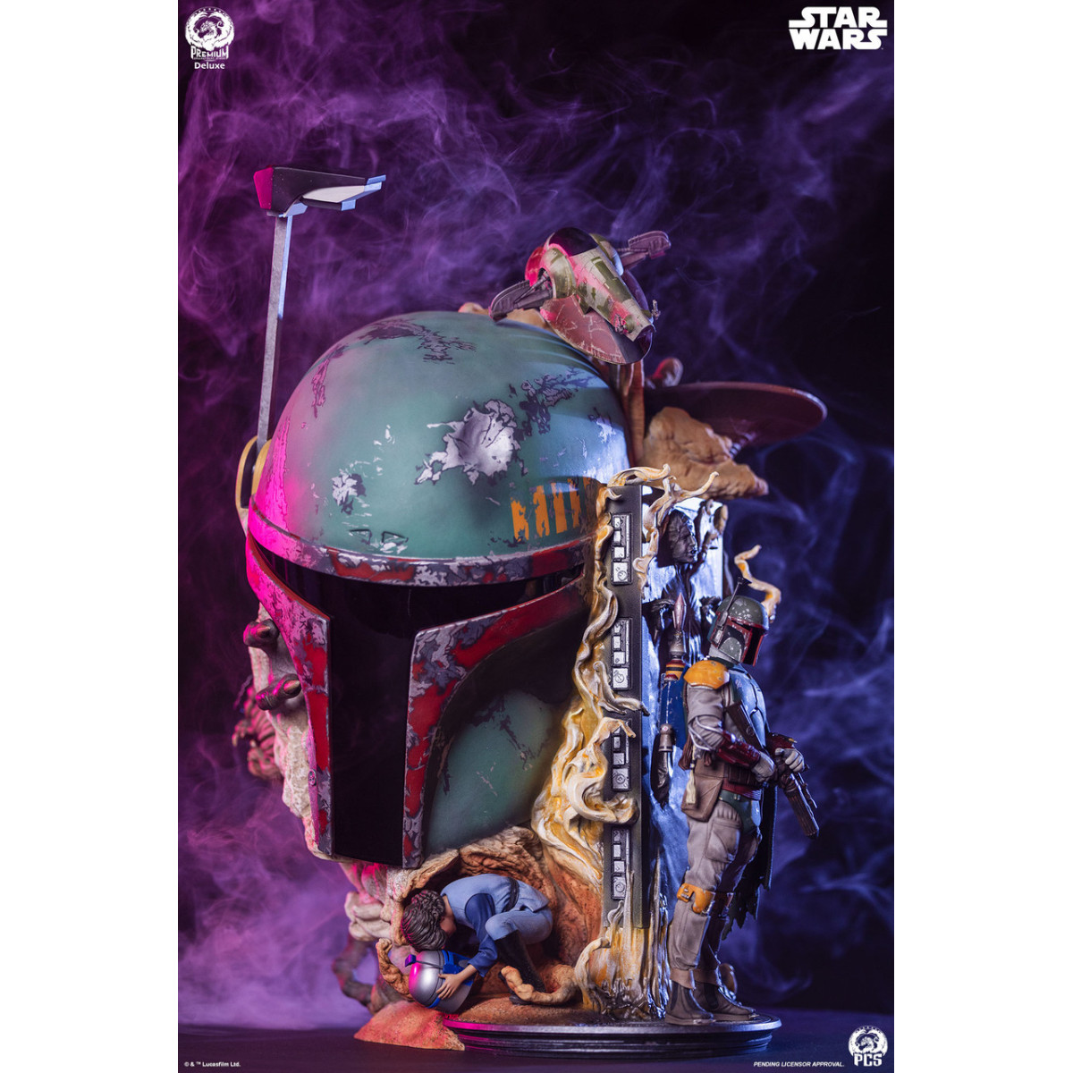 PCS Star Wars - Boba Fett Bust Fine Art Deluxe