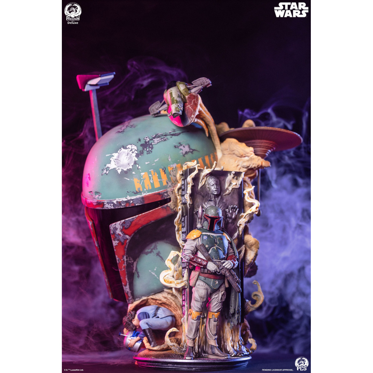 PCS Star Wars - Boba Fett Bust Fine Art Deluxe