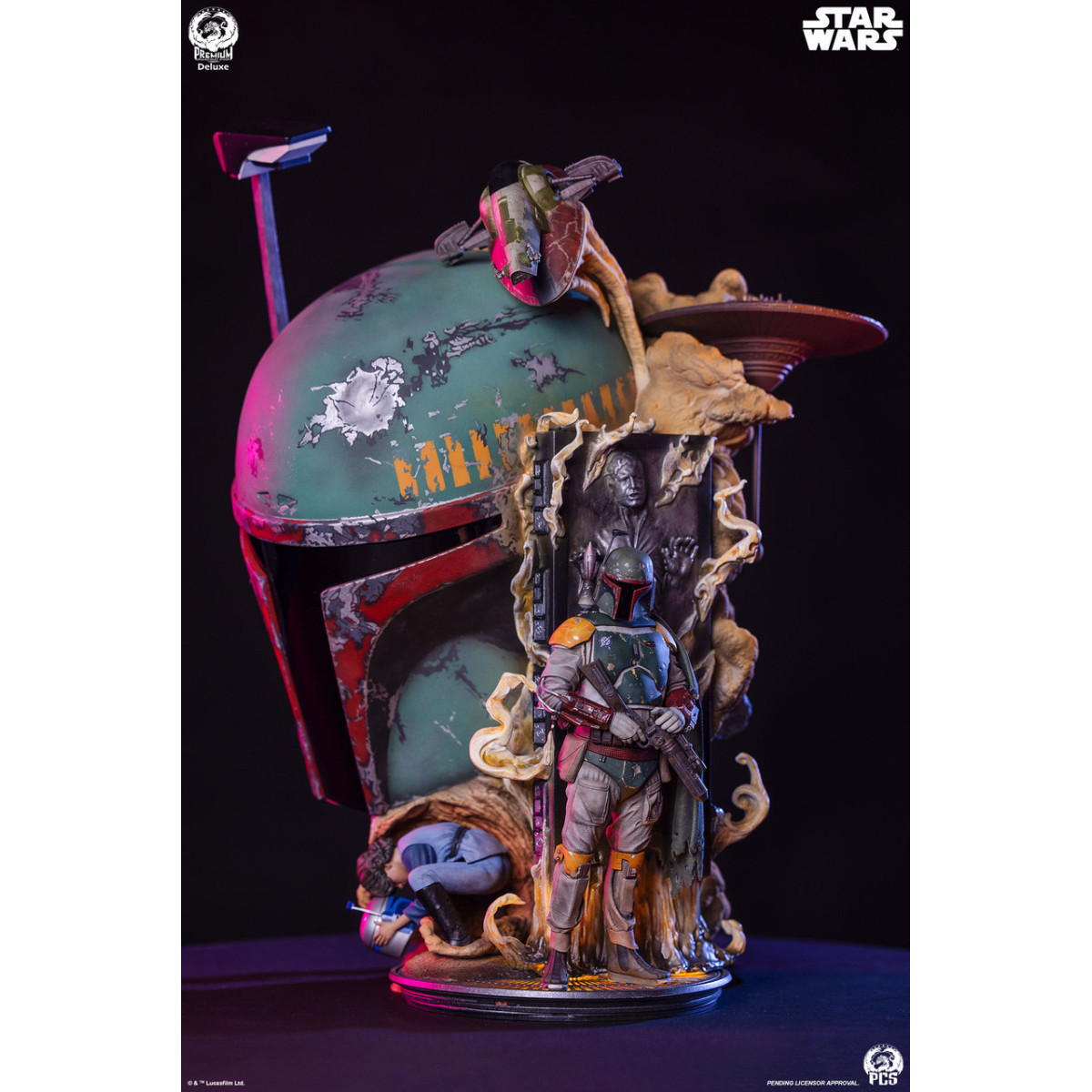 PCS Star Wars - Boba Fett Bust Fine Art Deluxe