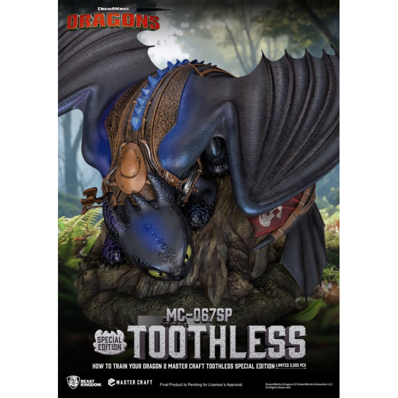 Beast Kingdom - Come addestrare il tuo Dragon 2 - Mastercraft Sdentato - Sdentato