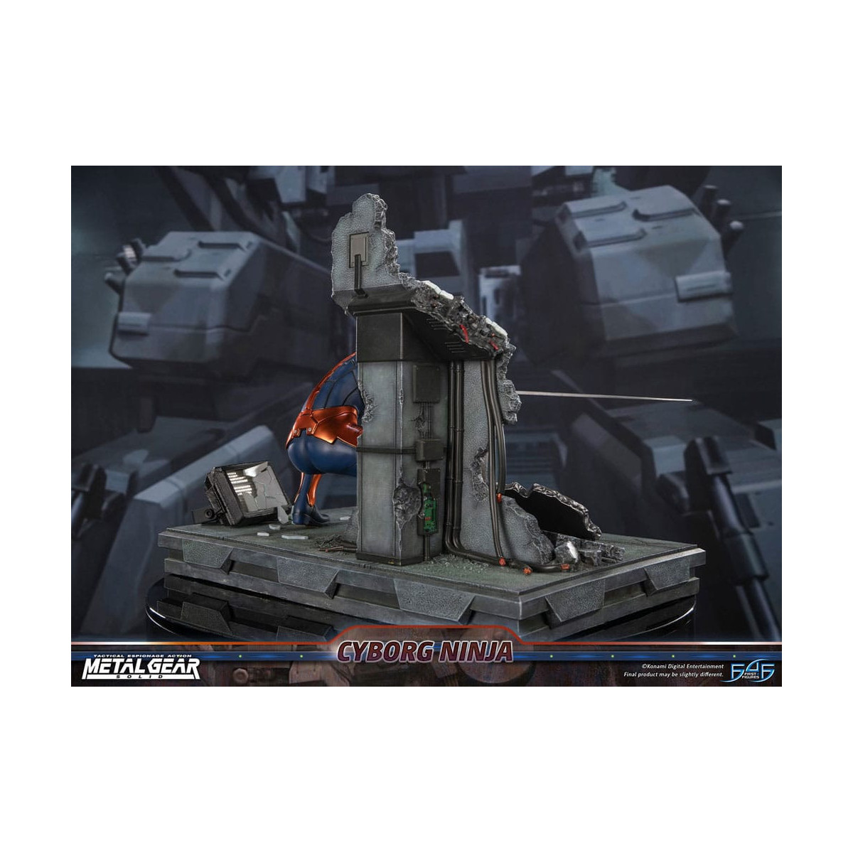 Metal Gear Solid - Busto a grandezza naturale di Solid Snake - First 4 Figures Figurina