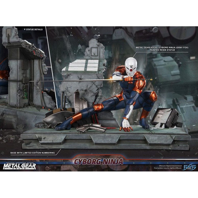 Metal Gear Solid - Busto a grandezza naturale di Solid Snake - First 4 Figures Figurina