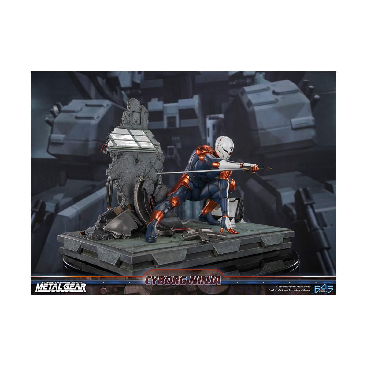 Metal Gear Solid - Busto a grandezza naturale di Solid Snake - First 4 Figures Figurina