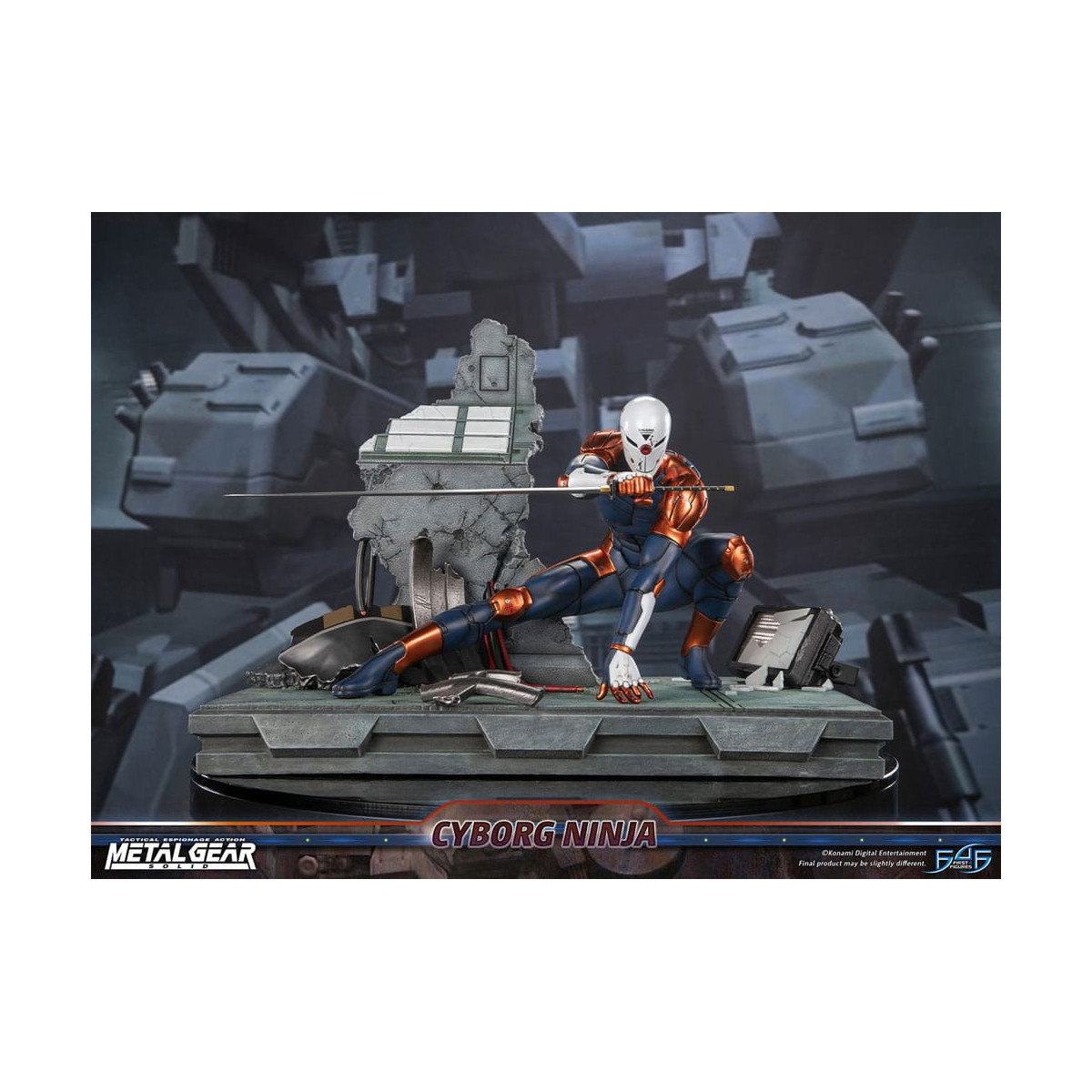 Metal Gear Solid - Busto a grandezza naturale di Solid Snake - First 4 Figures Figurina