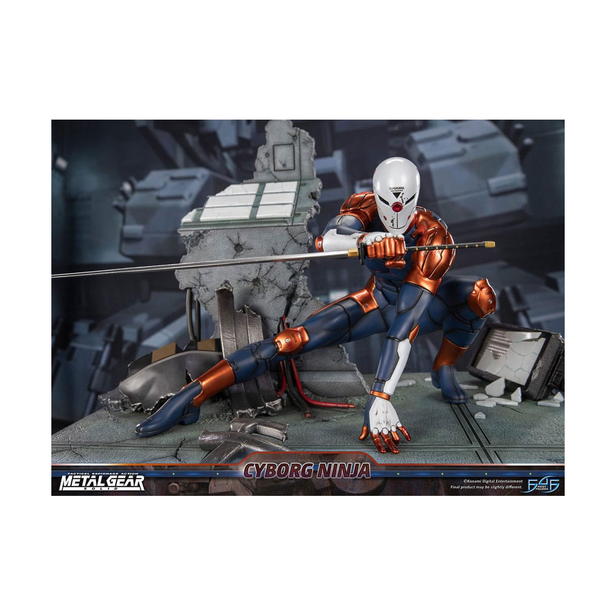 Metal Gear Solid - Busto a grandezza naturale di Solid Snake - First 4 Figures Figurina