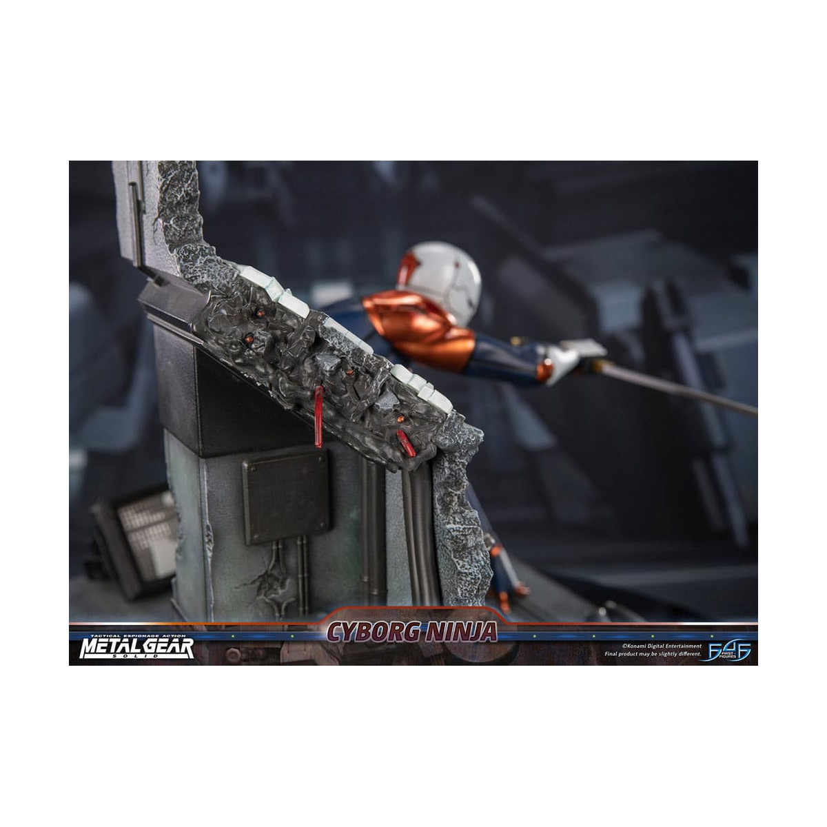 Metal Gear Solid - Busto a grandezza naturale di Solid Snake - First 4 Figures Figurina