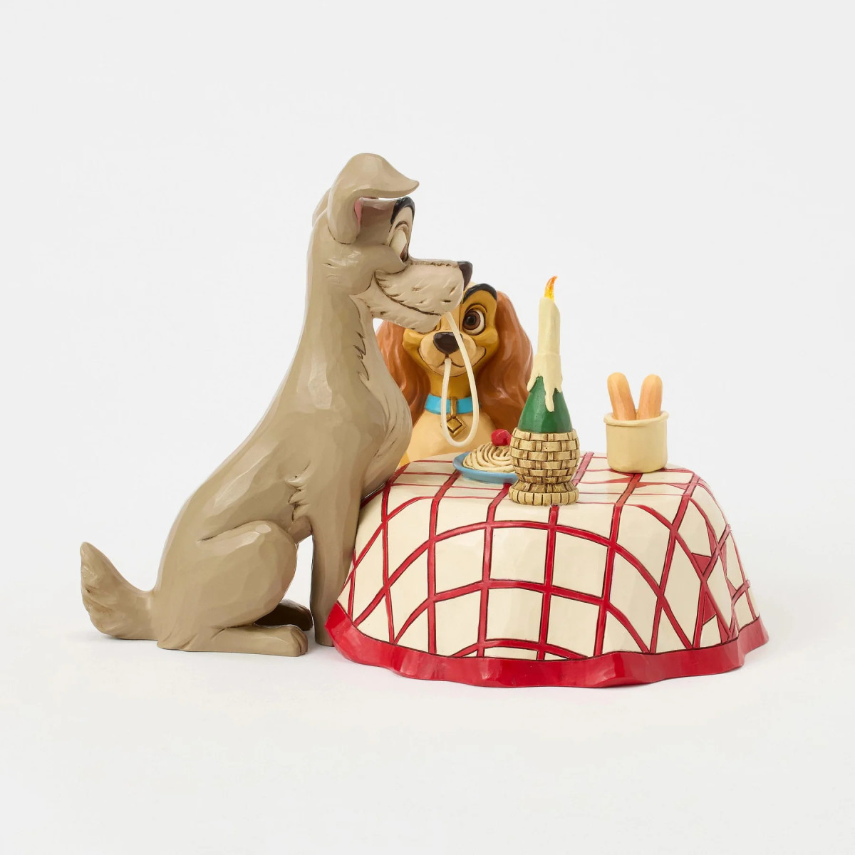 Disney Tradizione di Jim Shore - Lady and the Tramp - Spaghetti - Lady & the Tramp