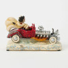 Enesco - les 101 Dalmatiner - Cruella d'Enfer Musical Car - Disney Tradizione di Jim Shore