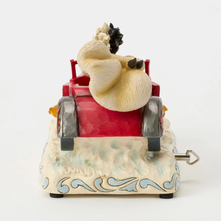 Enesco - les 101 Dalmatiner - Cruella d'Enfer Musical Car - Disney Tradizione di Jim Shore