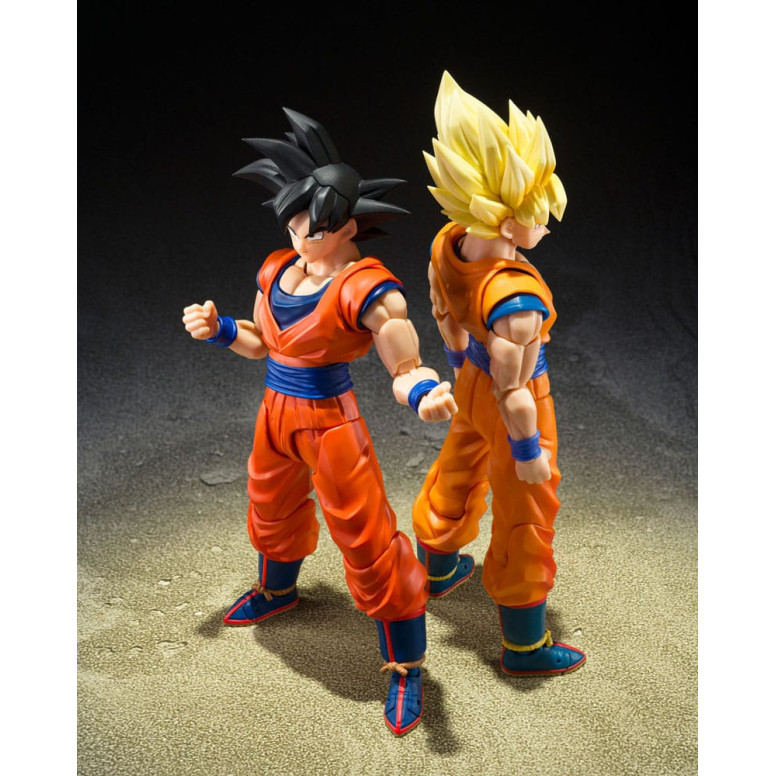 Bandai Tamashii - Dragon Ball Z - Son Goku (il Saiyan dal cuore gentile) - SHF SHFiguarts