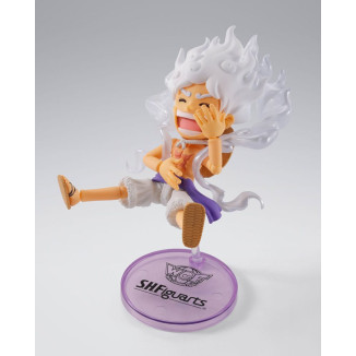 Tamashii Bandai One Piece - Monkey.D.Luffy Gear 5 - Figura da collezione mondiale × S.H.Figuarts