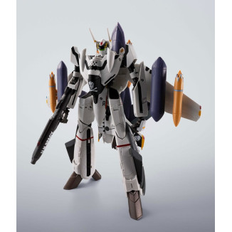 Tamashii Bandai - Hi-Metal R - VF-0S Phoenix (Roy Focker Use) & QF-2200D-B Ghost Set - Macross Zero