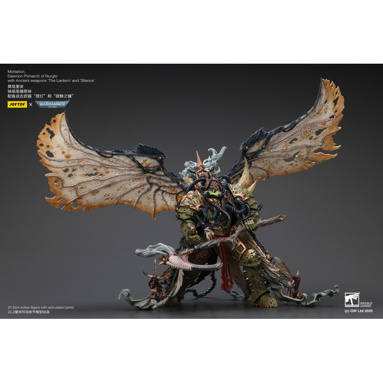 Joytoy - Warhammer - World Eaters - Angron Daemon Primarch of Khorne 1/18 - Warhammer 40000 Figurina