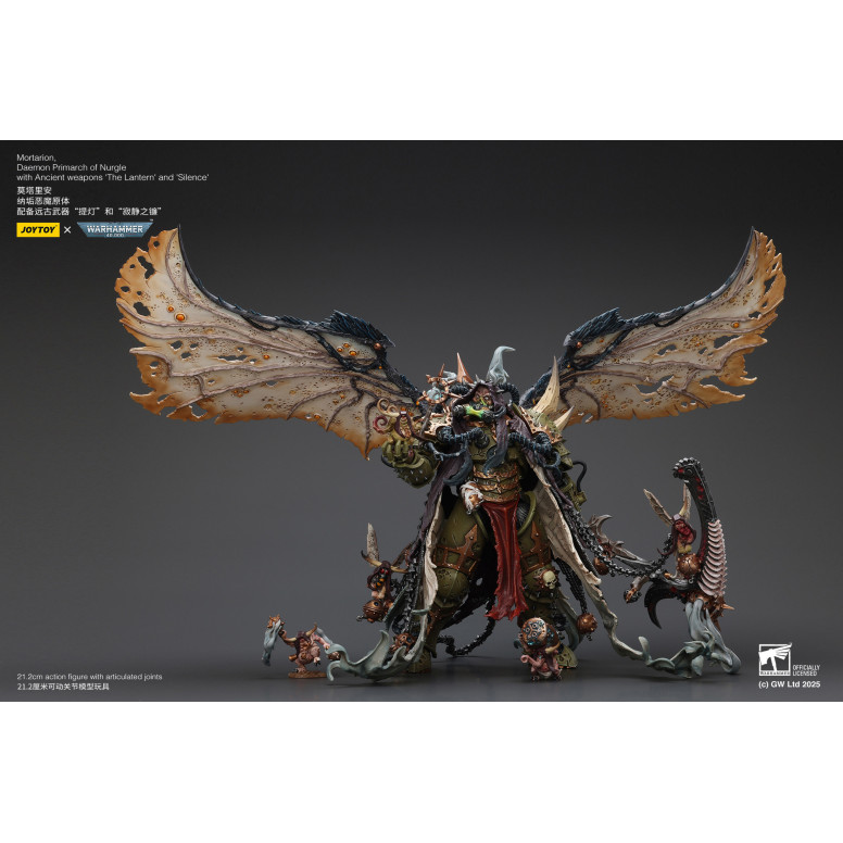 Joytoy - Warhammer - World Eaters - Angron Daemon Primarch of Khorne 1/18 - Warhammer 40000 Figurina